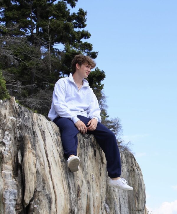 Grey Quarter zip - Image 4