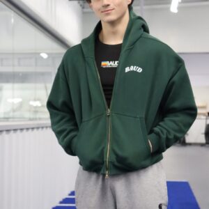 Green forest hoodie Men's